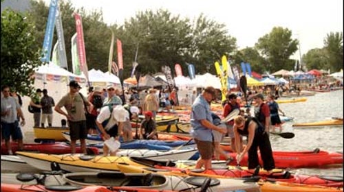 Salt Lake Armada: Gear mavens get a look at tomorrow's kayaks at Outdoor Retailer's 2005 summer show