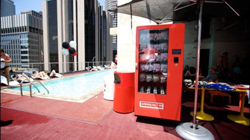 Quiksilver's Boardshort Dispensers