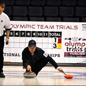 Members of the 2010 U.S. Olympic Team for Men's Curling