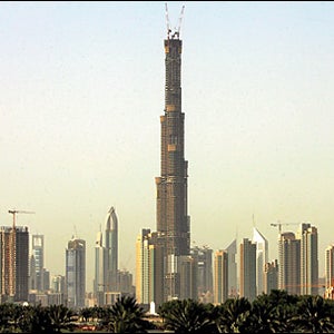 The world's tallest building, Dubai
