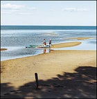 Hauling onto the South Shore of Florida's little St. George Island