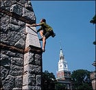 A higher power: climbing Dartmouth's Rollins Chapel