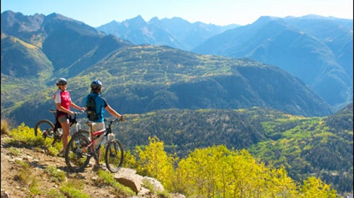 Biking in Durango, Colorado