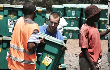 ShelterBoxes delivered in the Democratic Republic of Congo