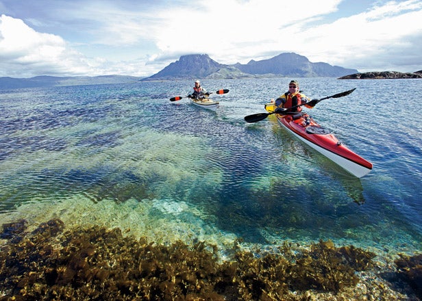 Kayaking Norway