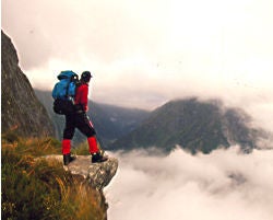 Waking dream: above the clouds on the Milford Track, New Zealand