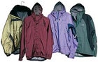 From left to right: Mountain Hardwear Tempest SL Anorak, Patagonia Supercell, Cloudveil Drizzle, The North Face Flight Jacket