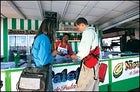 Sportiff Wind Knot Shirt and Patagonia's Atom shoulder bag