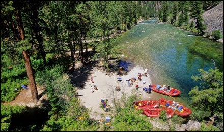 The Salmon River, Idaho