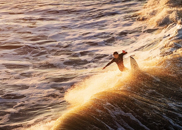 New Zealand surfing