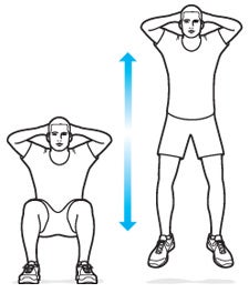 Squat Jumps