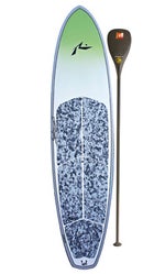 Rusty Paddleboard & C4 Stand Up 1-Piece Carbon Paddle