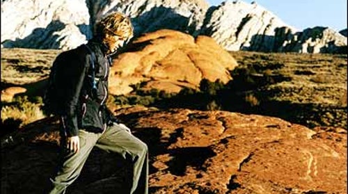 Hiking in Utah's Snow Canyon State Park.