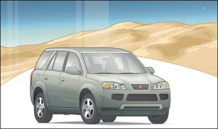 2007 Saturn Vue Green Line