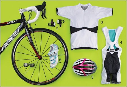 Women’s road biking gear