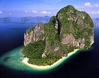 Mighty island: one of the El Nido chain north of Palawan Island, Philippines