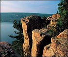 Wicked vista: Devil's Lake State Park, Wisconsin.