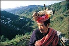 A skull-capped Ifugao villager.