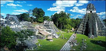 Lost world found: Tikal National Park, Guatemala