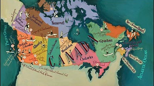 canada parks, adventures