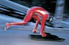 Austria's Franz Planegger races in skeleton, a daring sport returning to the Games after a 54-year hiatus.