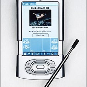 Load TRAJECTORYLABS' POCKETBIRD field guide into the new PALM TUNGSTEN T3 and head for the woods. The PDA's pop-out screen is 50 percent larger than that of previous Palmsideal for rendering big, vivid avian images. (PocketBird: $10; 248-342-2070, www.trajectorylabs.com; T3: $399; 847-262-7256, www.palm.com)