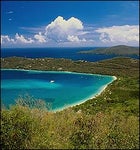 U.S. Virgin Isles: Bay of plenty, land of sand