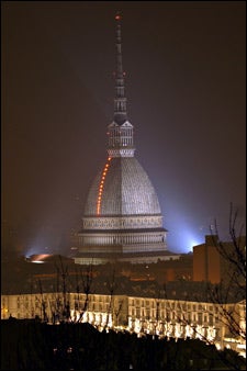 HIGH POINT: Turin's iconic Mole Antonelliana