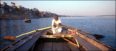 The Only Way to Paddle: Rowing along India's Ganges River