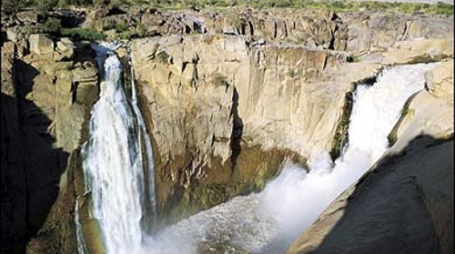 Niagara's South African cousin: Augrabies Waterfall