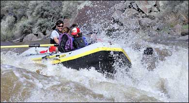 whitewater rafting the rio grande