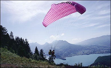 adventure sports camps Skydiving, Paragliding