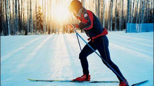 cross country skiing