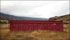 Anti-dam graffiti along the Carretera Austral