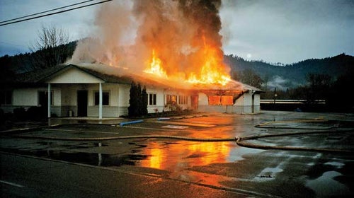 Earth Liberation Front fire