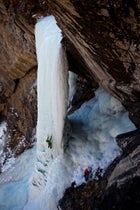 Kyle Dempster ice climbing