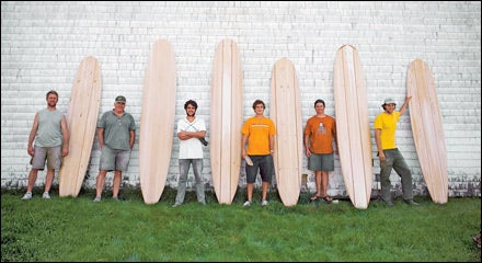 Grain longboards