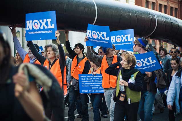 Keystone XL demonstrators