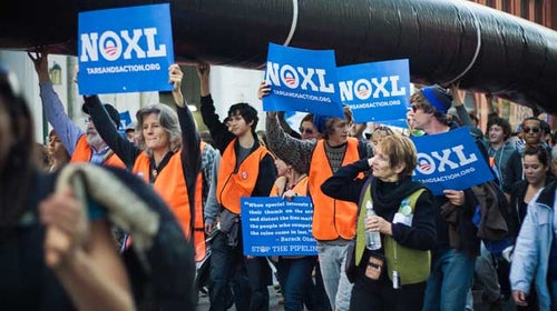 Keystone XL demonstrators