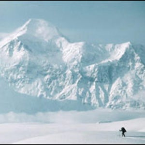 Denali Jr.: fresh May snow below 18,008-foot Mount St. Elias.