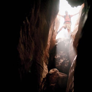 James Franco as Aron Ralston in 127 Hours