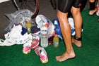 Scenes from race day