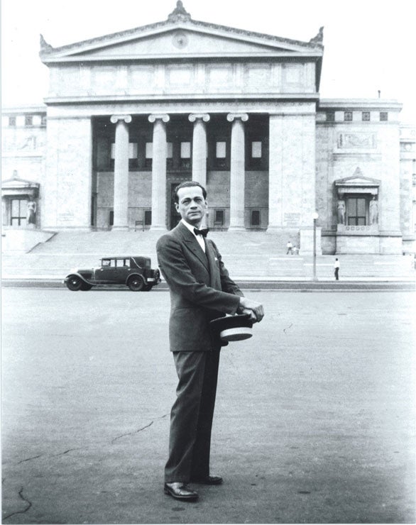 Gustav Struve in Chicago, 1933