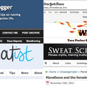 Courtesy of Runblogger, The New York Times, Sweat Science, and Greatist