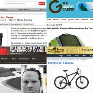 Outdoor Gear Lab, The Gear Caster, Gear Junkie, and Pinkbike