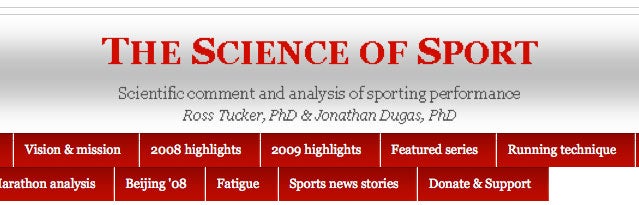 Science of Sport