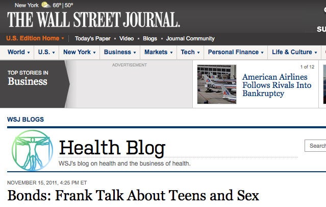 The Wall Street Journal Health Blog