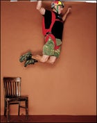 FLYING MAN: "Jumping is relaxing for me", says Daisher.