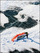 Kite Ski Across North Dakota