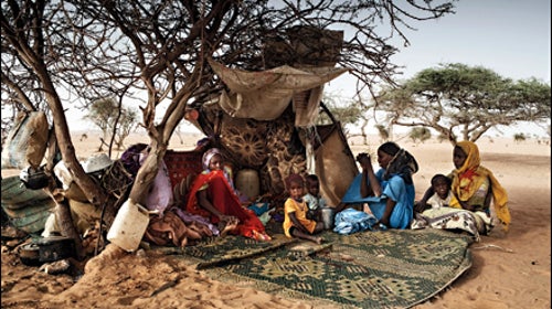 Oure Cassoni Camp refugees